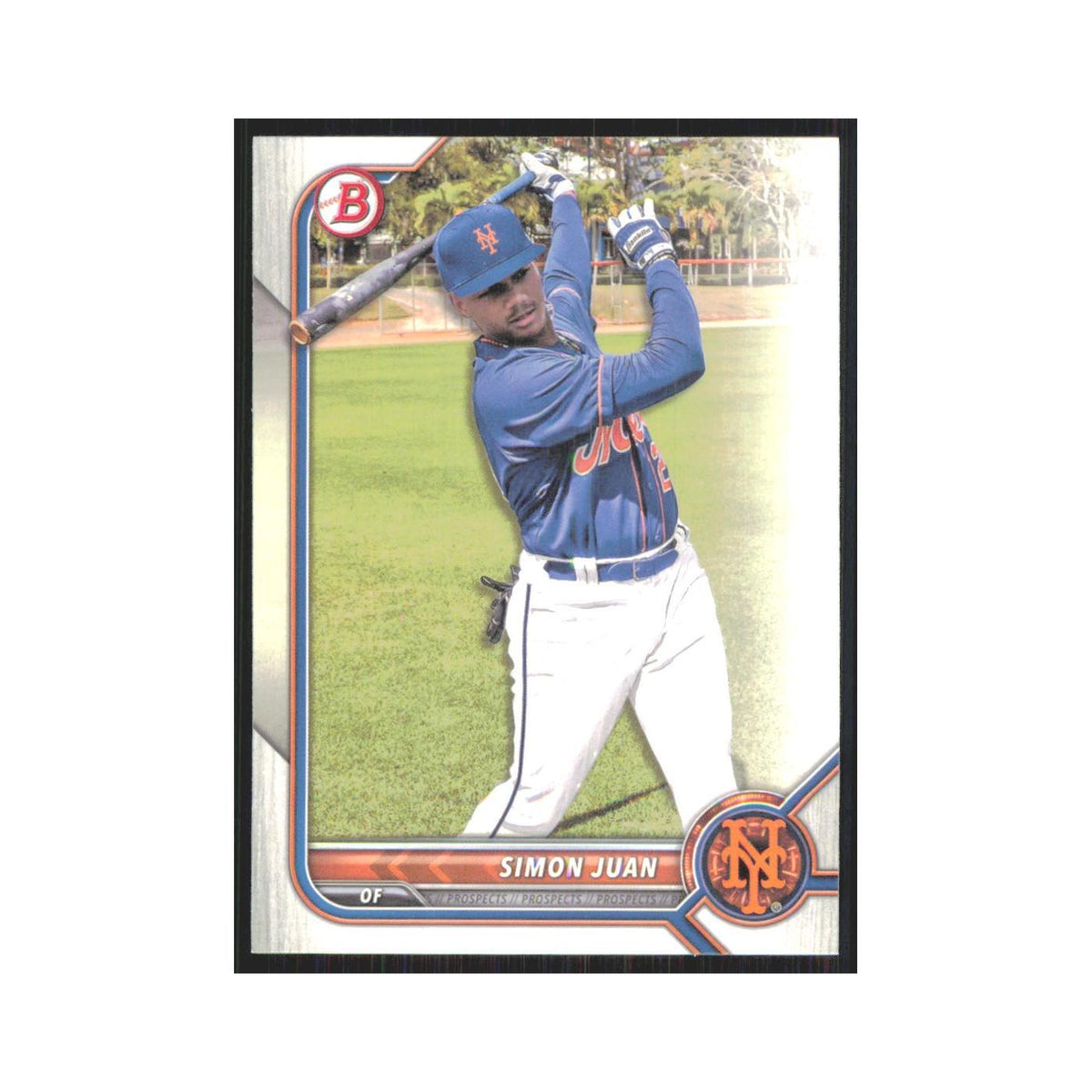 2022 Bowman Draft Simon Juan Mets #BD-52