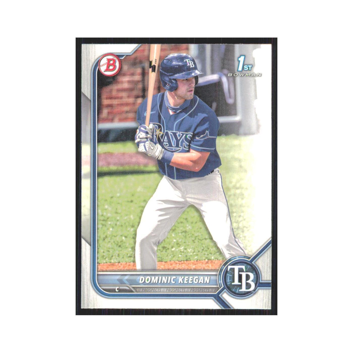 2022 Bowman Draft Dominic Keegan Rays #BD-9
