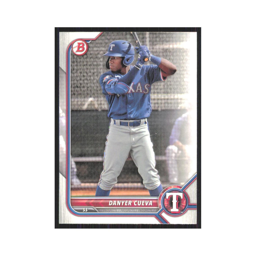 2022 Bowman Draft Danyer Cueva Rangers #BD-148