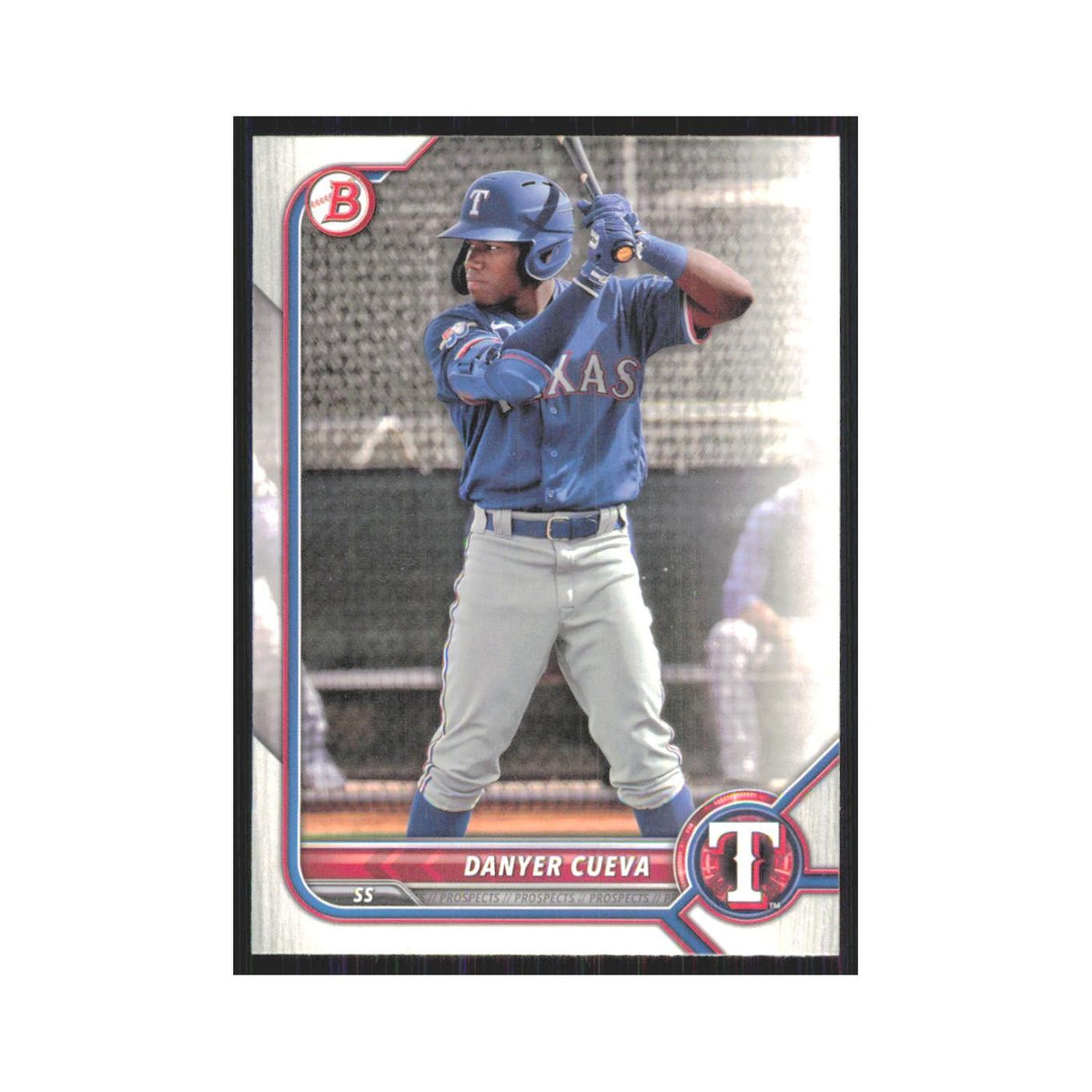 2022 Bowman Draft Danyer Cueva Rangers #BD-148