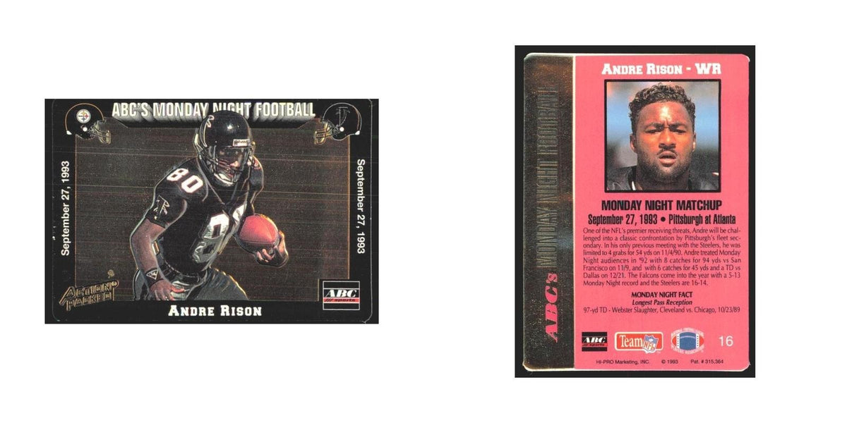 1993 Action Packed Andre Rison Falcons #16