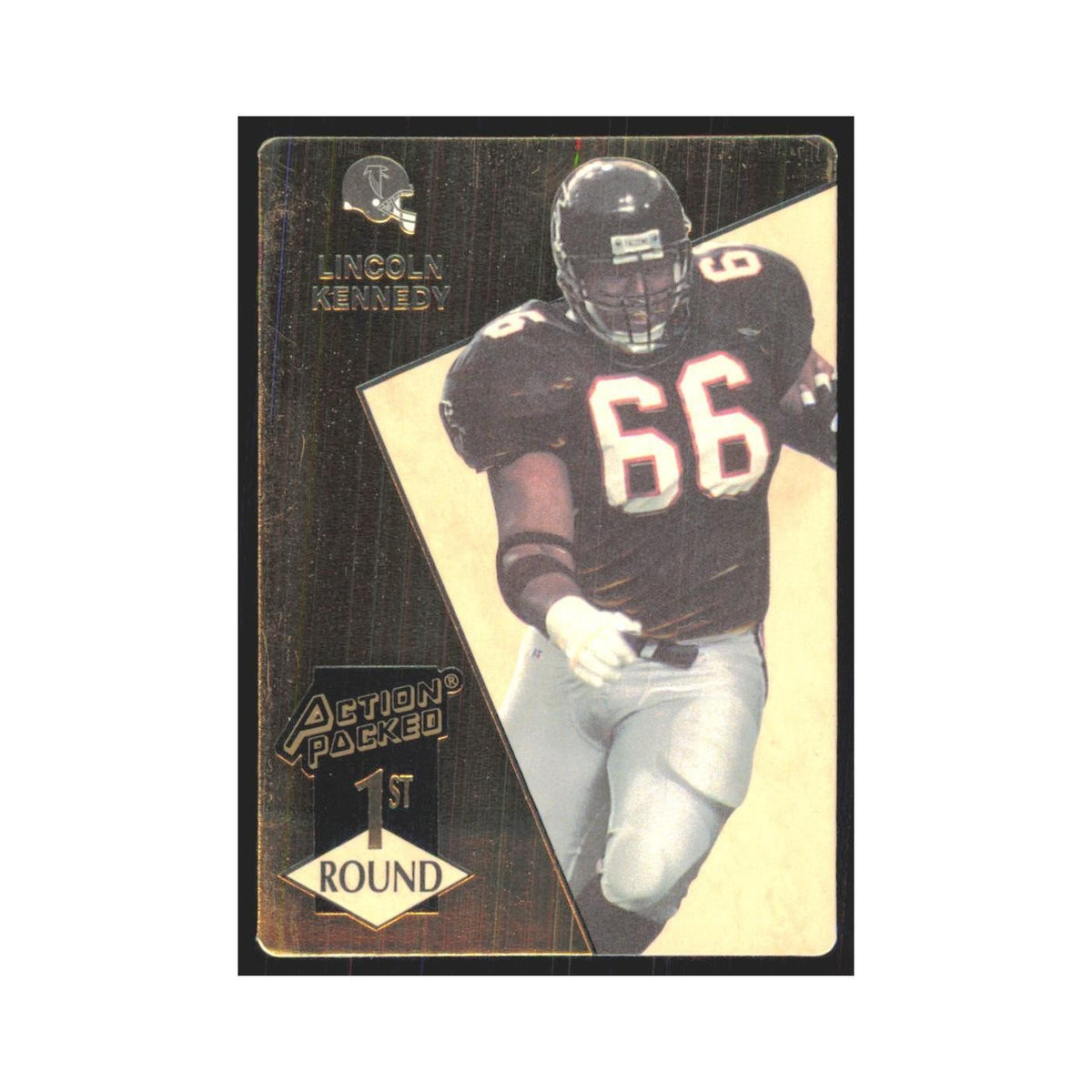 1993 Action Packed Lincoln Kennedy Falcons #171