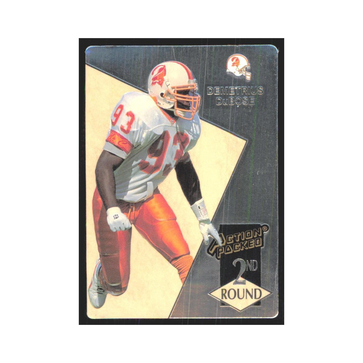 1993 Action Packed Demetrius DuBose Buccaneers #197
