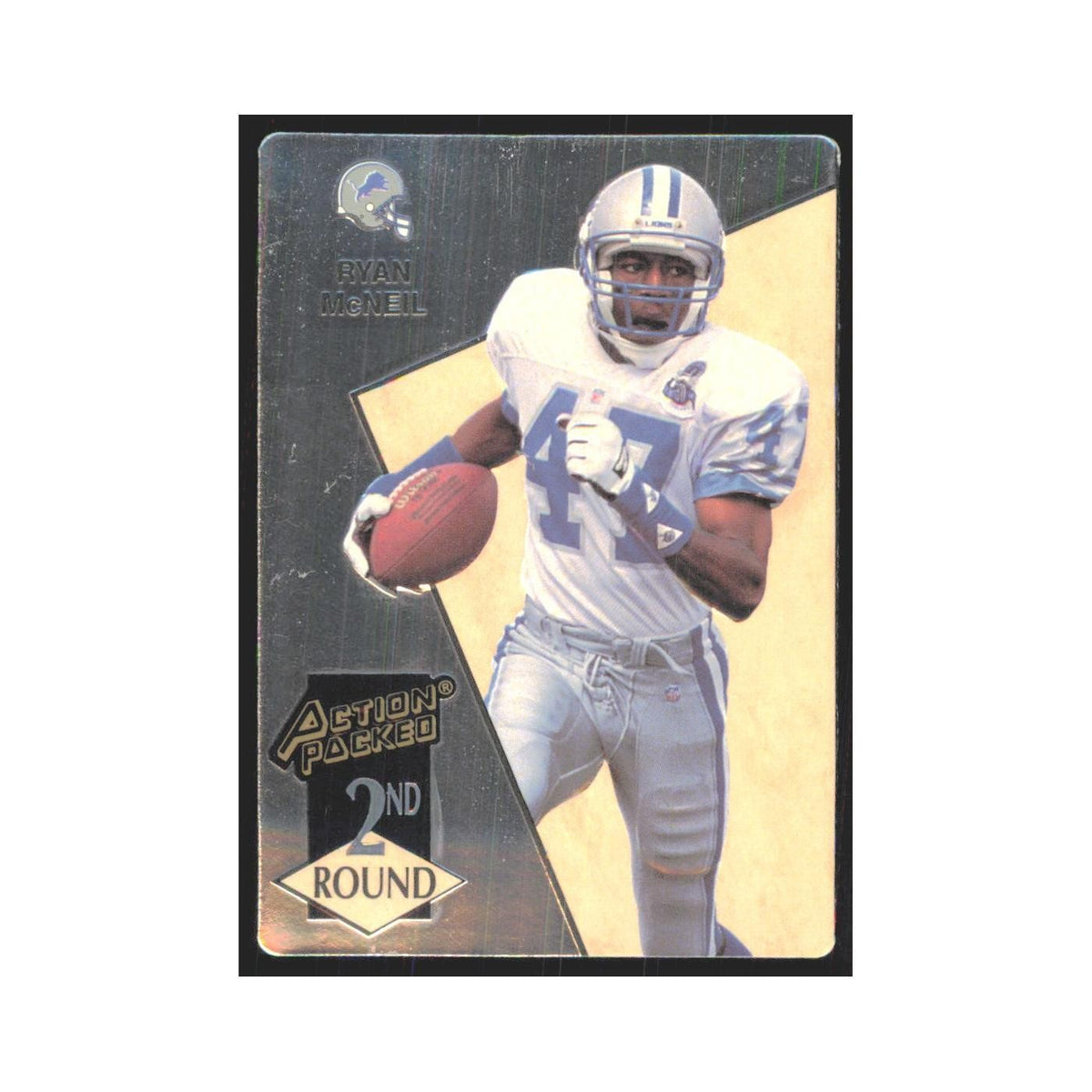 1993 Action Packed Ryan McNeil Lions #196