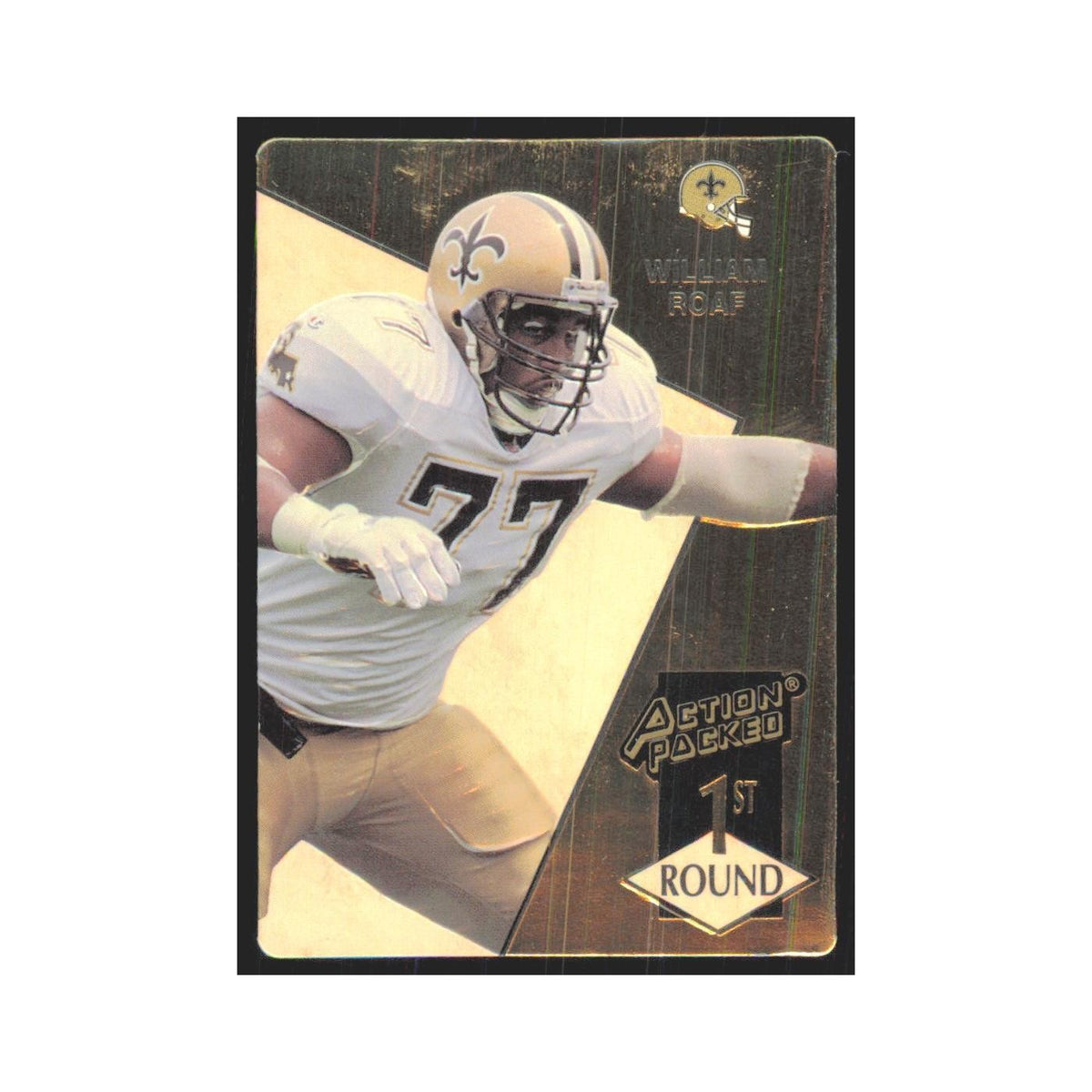 1993 Action Packed William Roaf Saints #170
