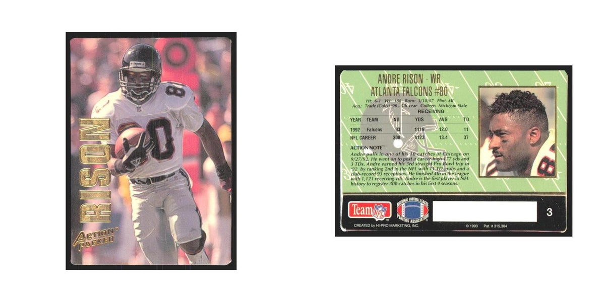 1993 Action Packed Andre Rison Falcons #3