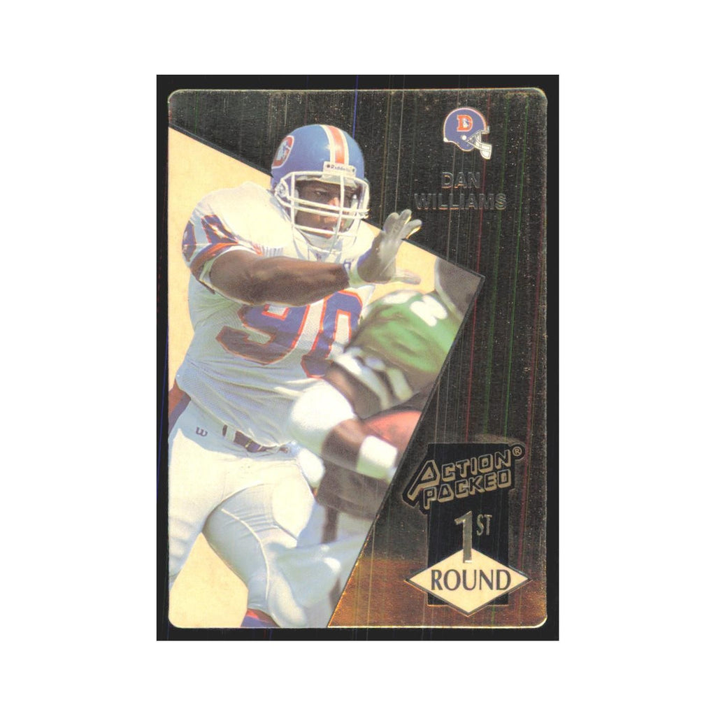 1993 Action Packed Dan Williams Broncos #173