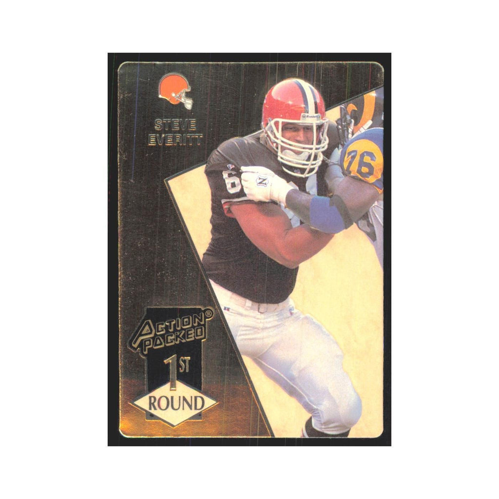 1993 Action Packed Steve Everitt Browns #176