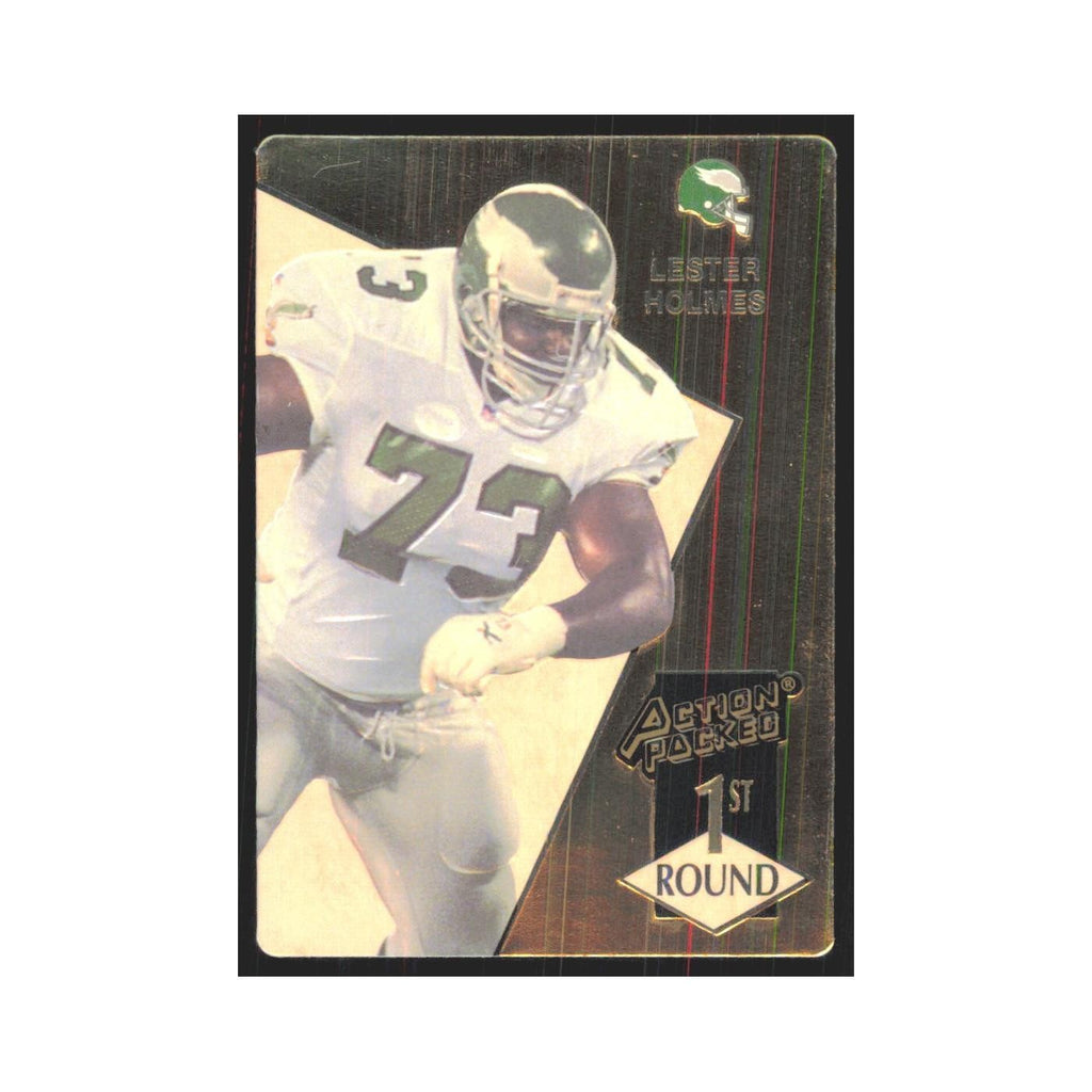 1993 Action Packed Lester Holmes Eagles #180