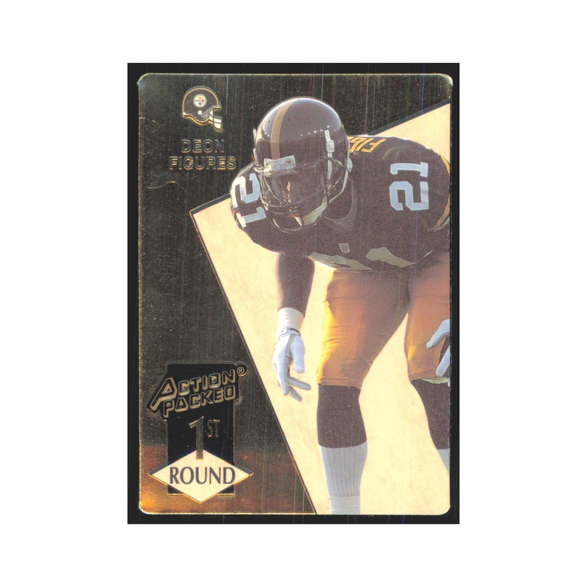 1993 Action Packed Deon Figures Steelers #184
