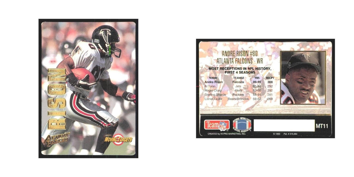 1993 Action Packed Andre Rison Falcons #MT11