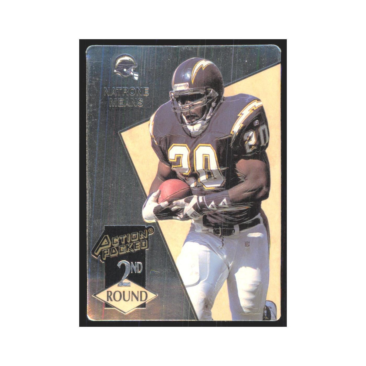 1993 Action Packed Natrone Means San Diego Chargers #201