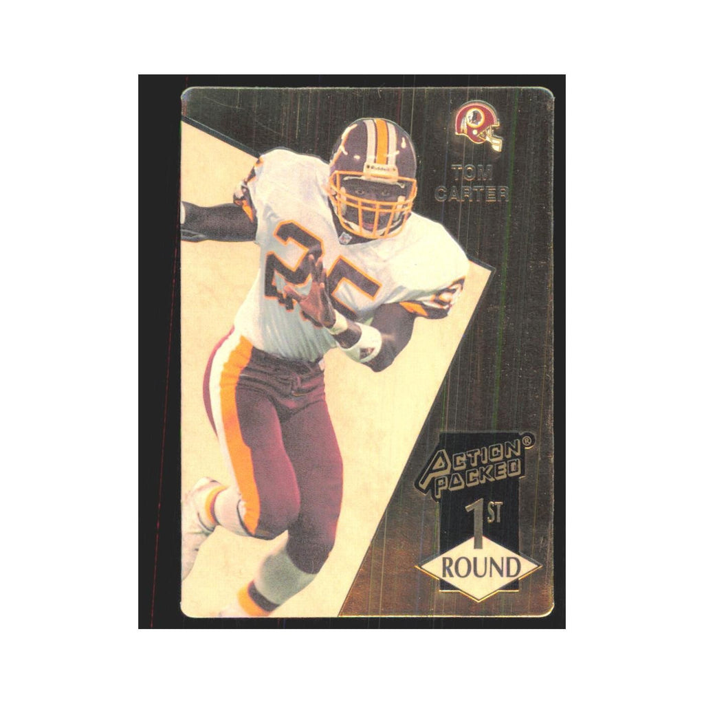 1993 Action Packed Tom Carter Redskins #178