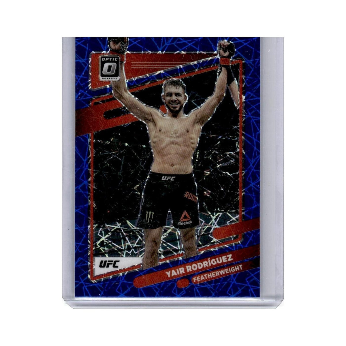 Yair Rodriguez 2022 Donruss Optic UFC Blue Velocity #58 Baseball Card NM