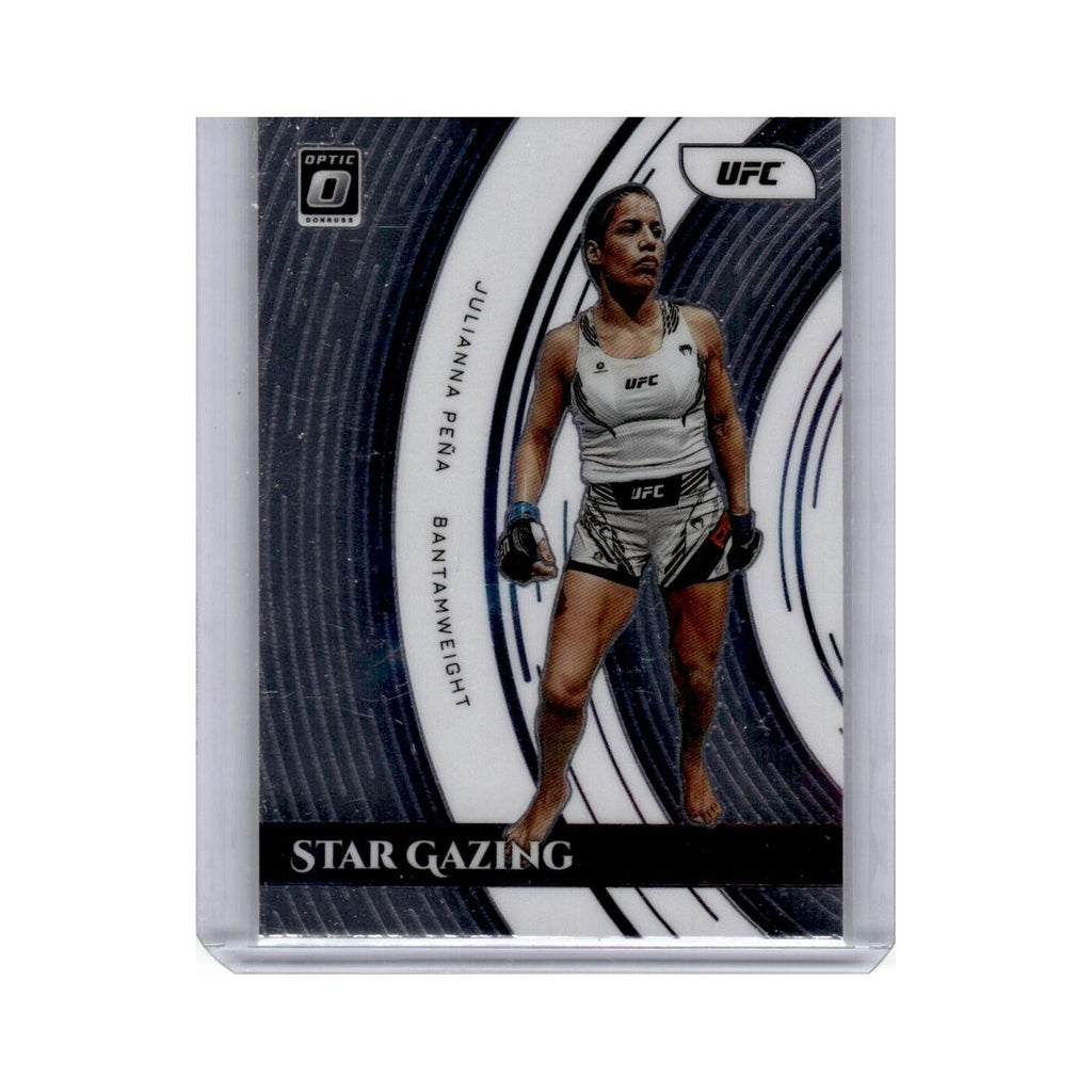Julianna Pena 2022 Donruss Optic UFC #1 Baseball Card NM