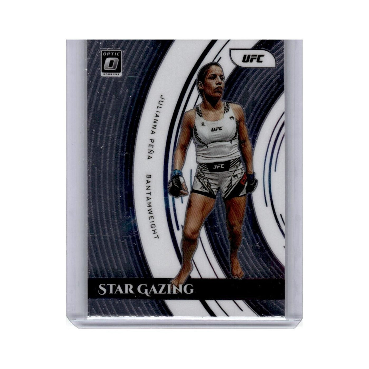 Julianna Pena 2022 Donruss Optic UFC #1 Baseball Card NM