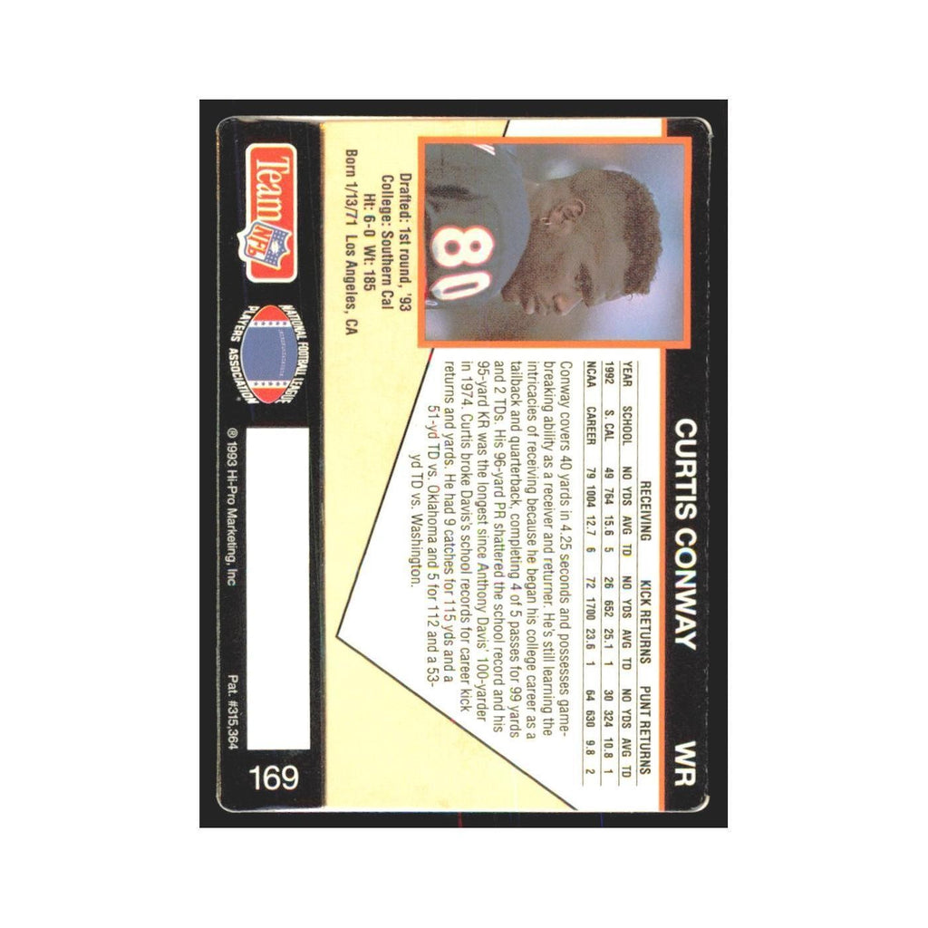 1993 Action Packed Curtis Conway Bears #169