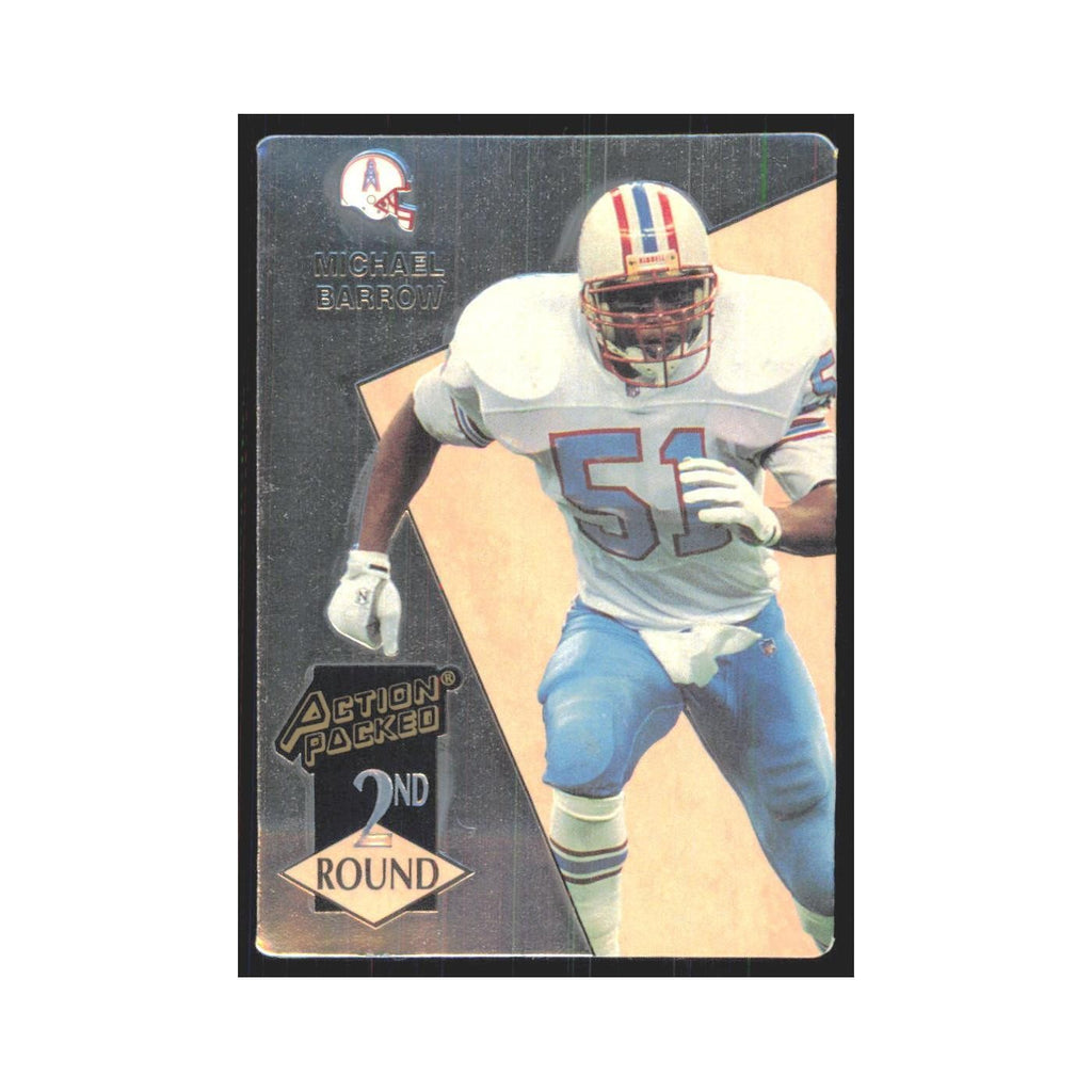 1993 Action Packed Micheal Barrow Houston Oilers #206