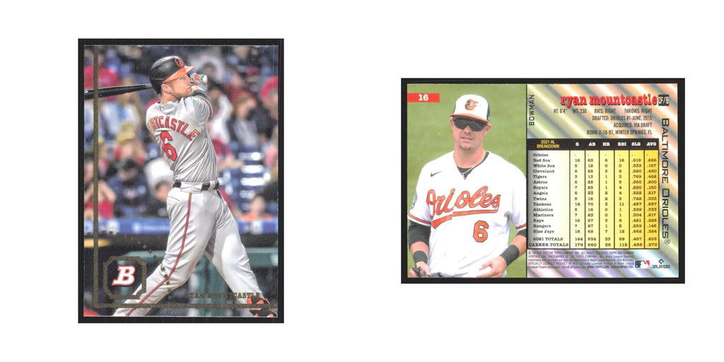 2022 Bowman Heritage Ryan Mountcastle Orioles #16