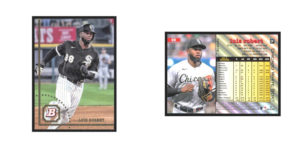2022 Bowman Heritage Luis Robert White Sox #99