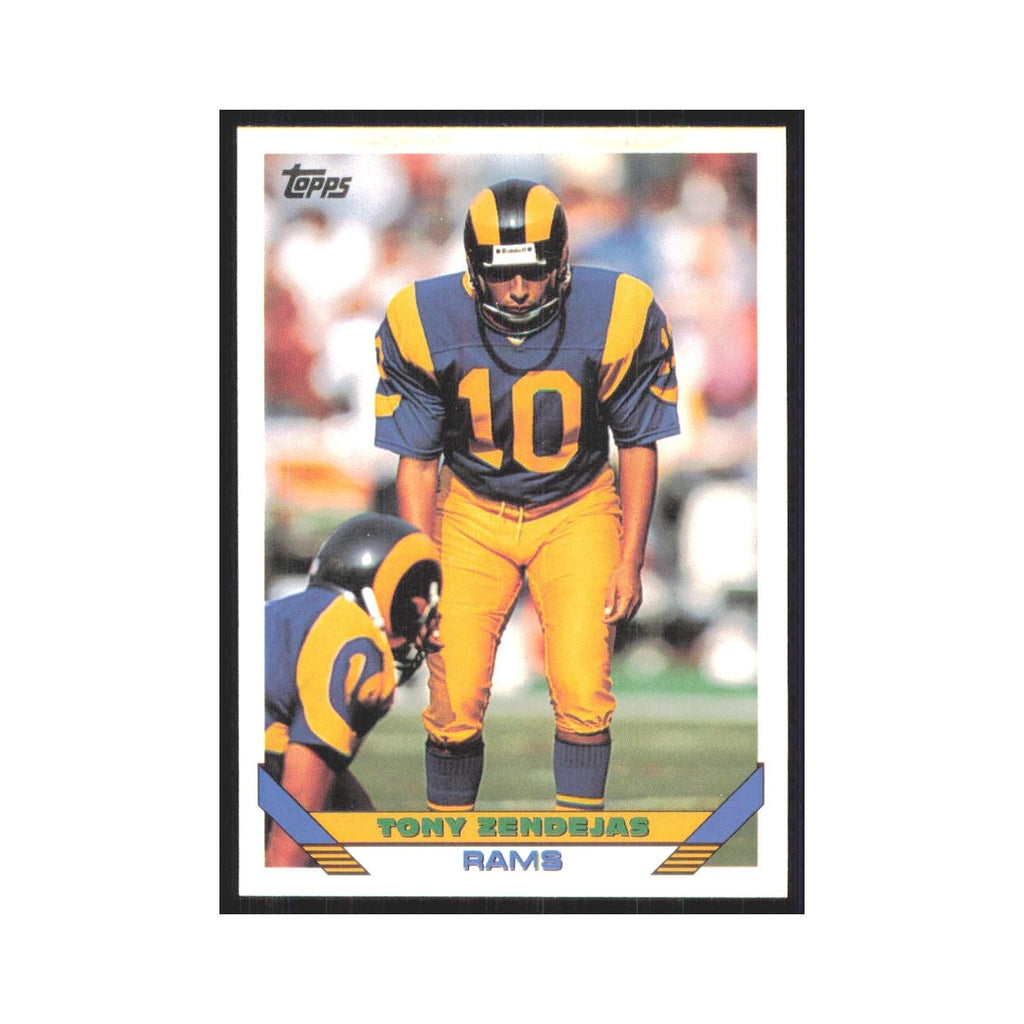 1993 Topps Tony Zendejas Rams #641