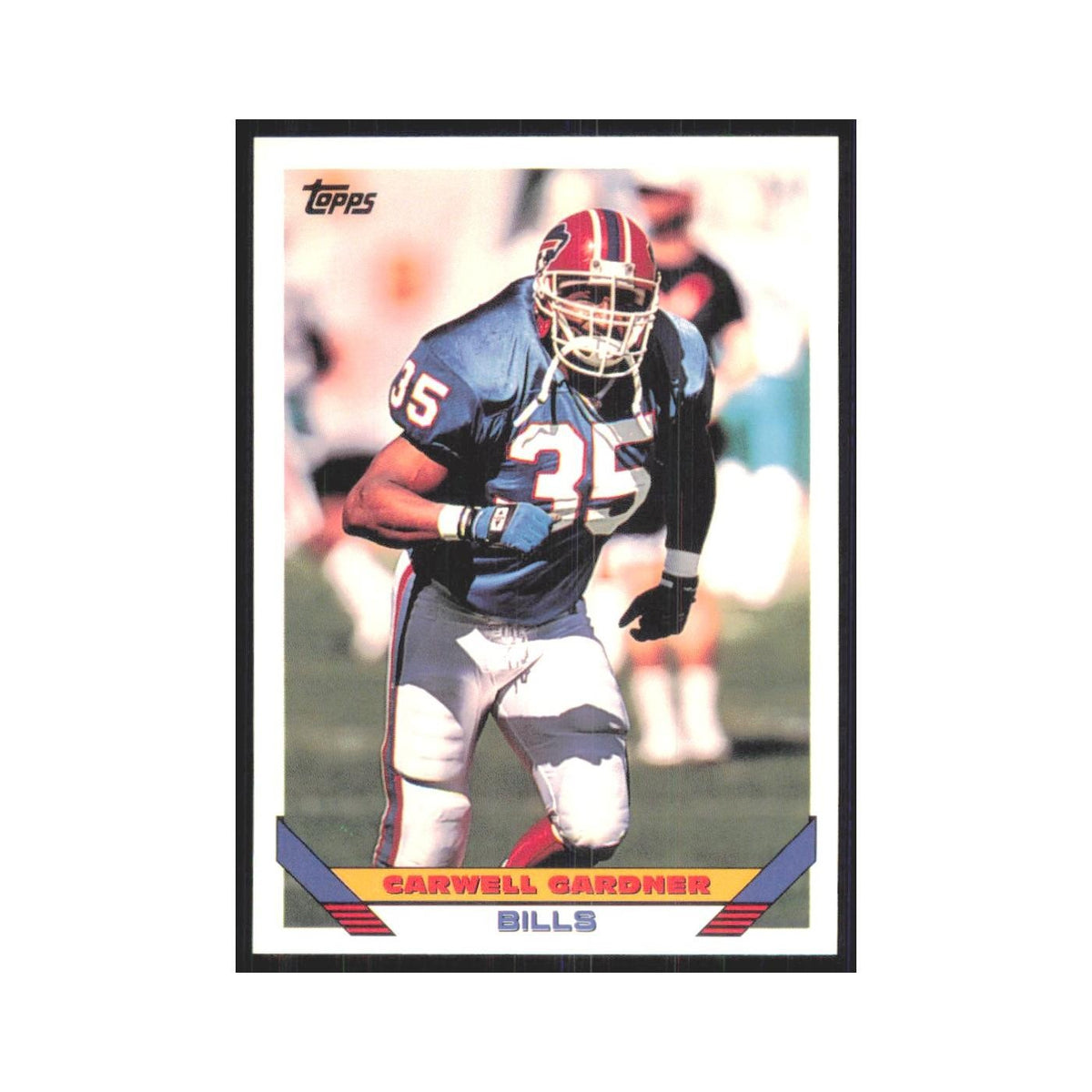 1993 Topps Carwell Gardner Bills #654