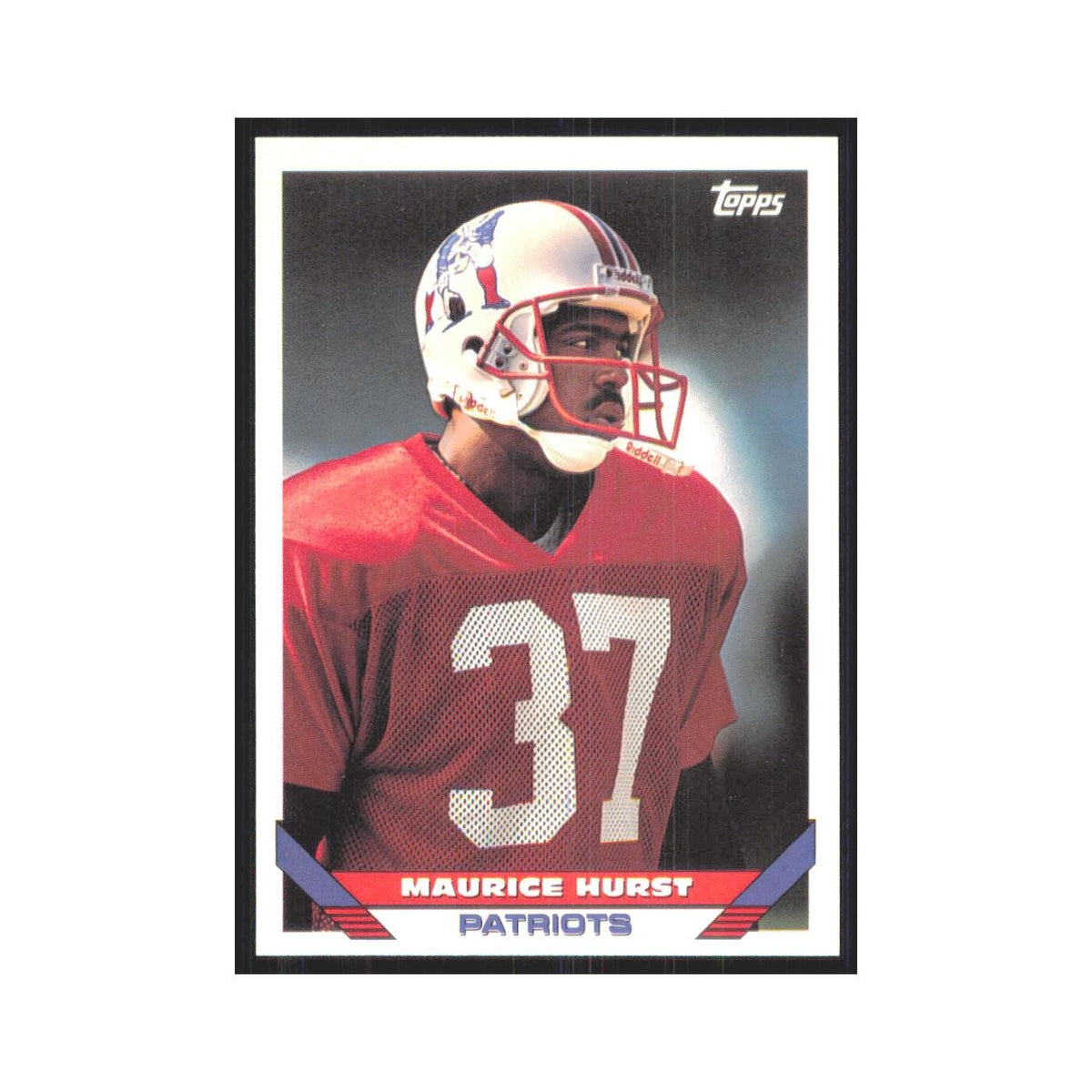1993 Topps Maurice Hurst Patriots #631