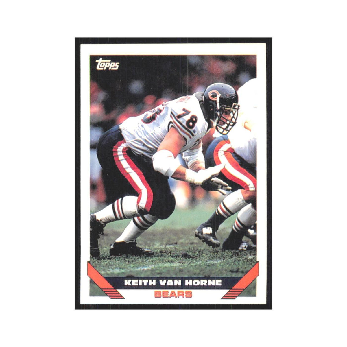1993 Topps Keith Van Horne Bears #657