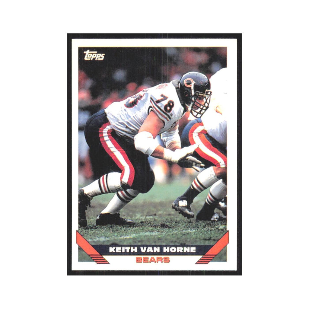 1993 Topps Keith Van Horne Bears #657