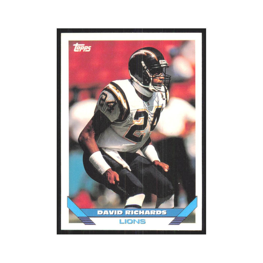 1993 Topps David Richards Lions #553