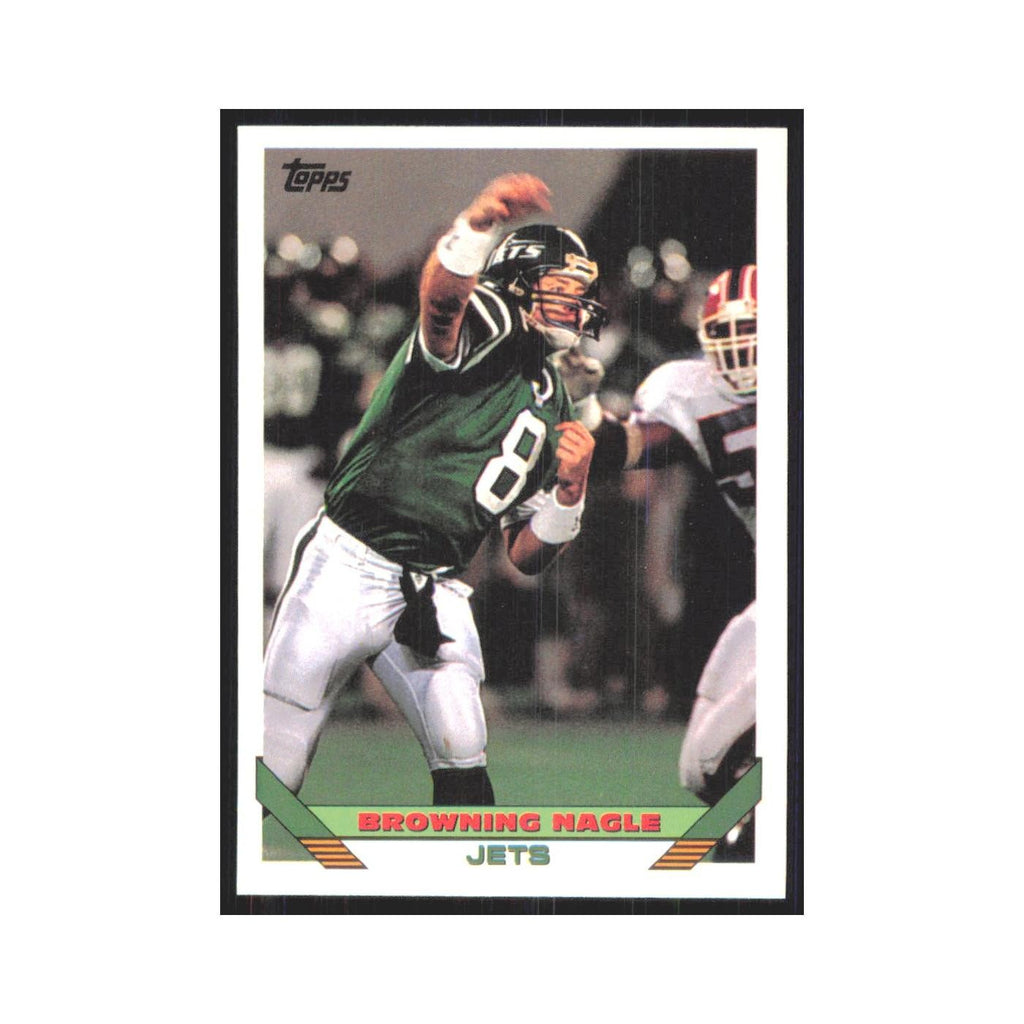 1993 Topps Browning Nagle Jets #512