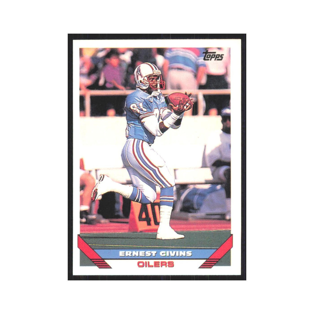 1993 Topps Ernest Givins Houston Oilers #485
