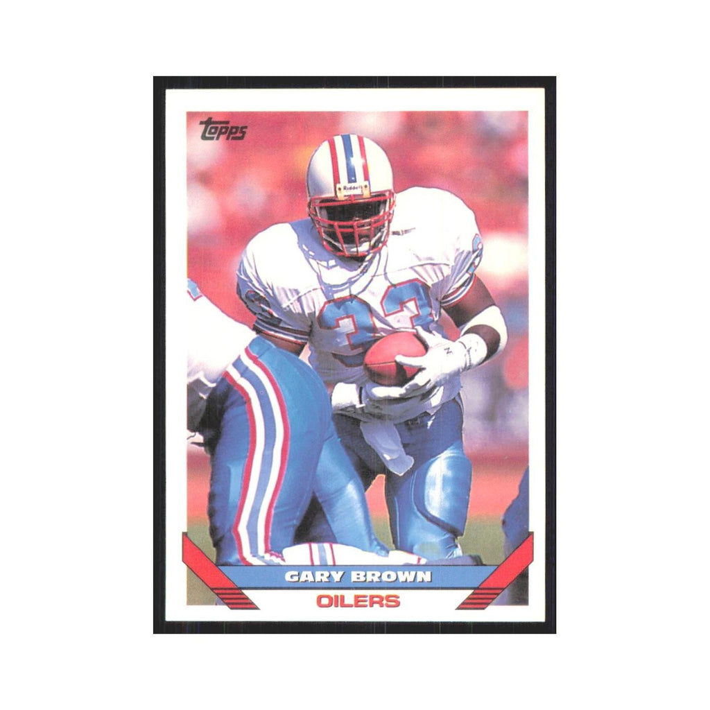 1993 Topps Gary Brown Houston Oilers #619