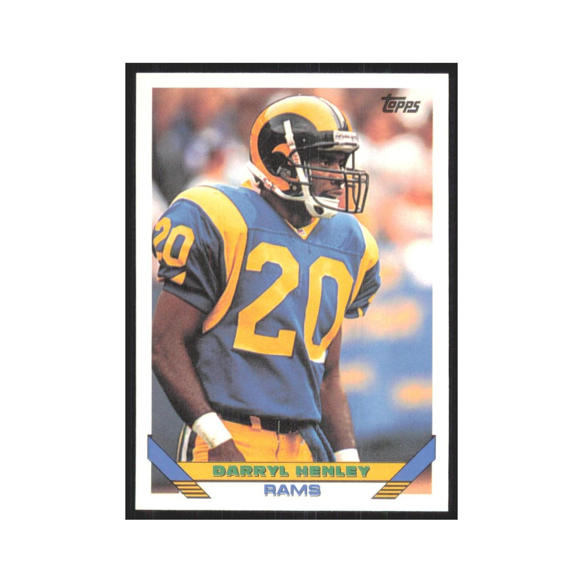 1993 Topps Darryl Henley Rams #518