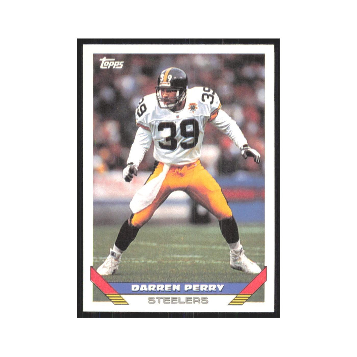 1993 Topps Darren Perry Steelers #399