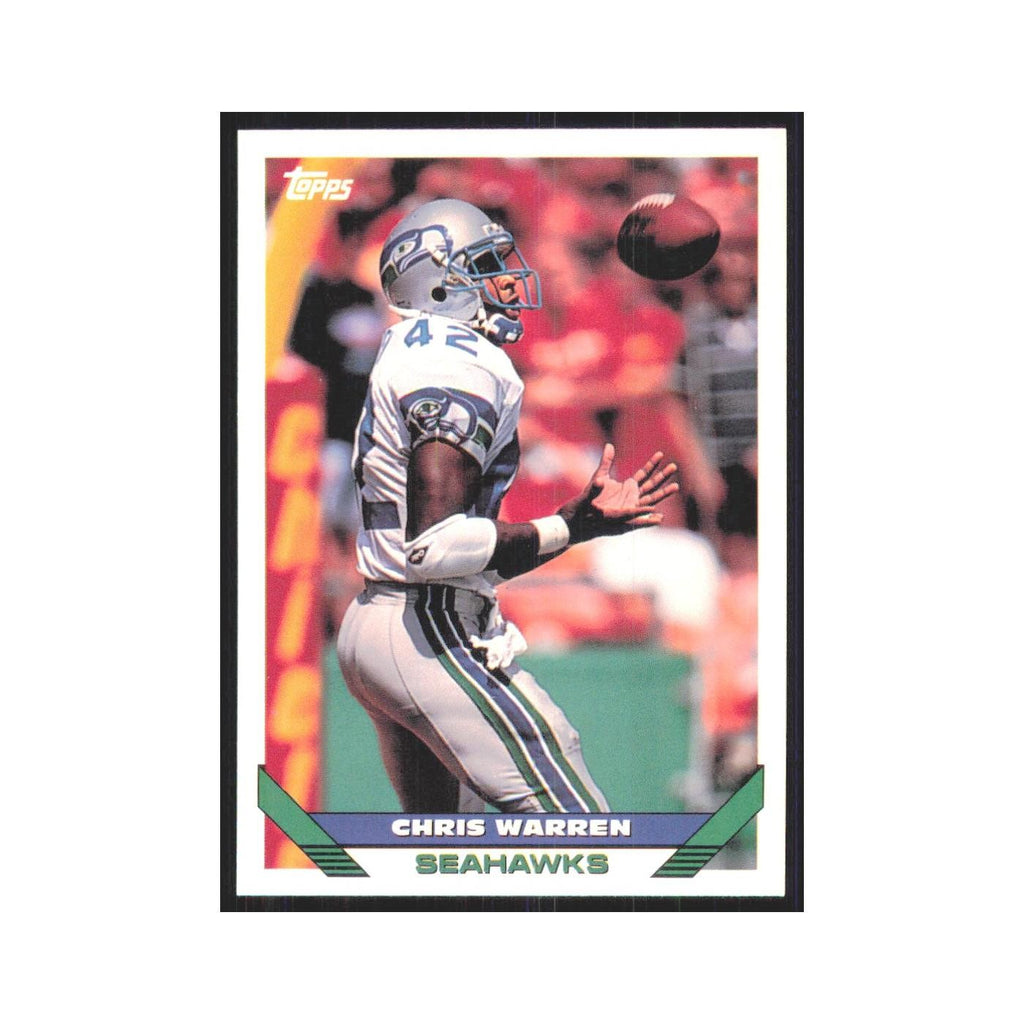 1993 Topps Chris Warren Seahawks #375