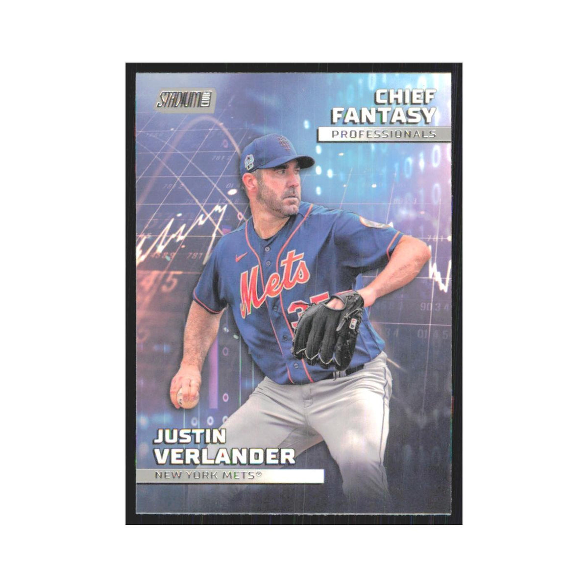 2023 Stadium Club Justin Verlander Mets #CFPRO-20