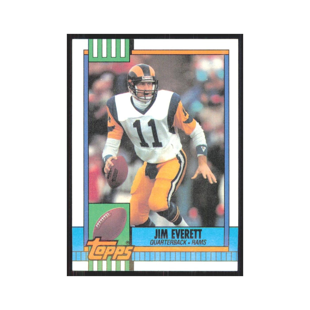 1990 Topps Jim Everett Rams #75