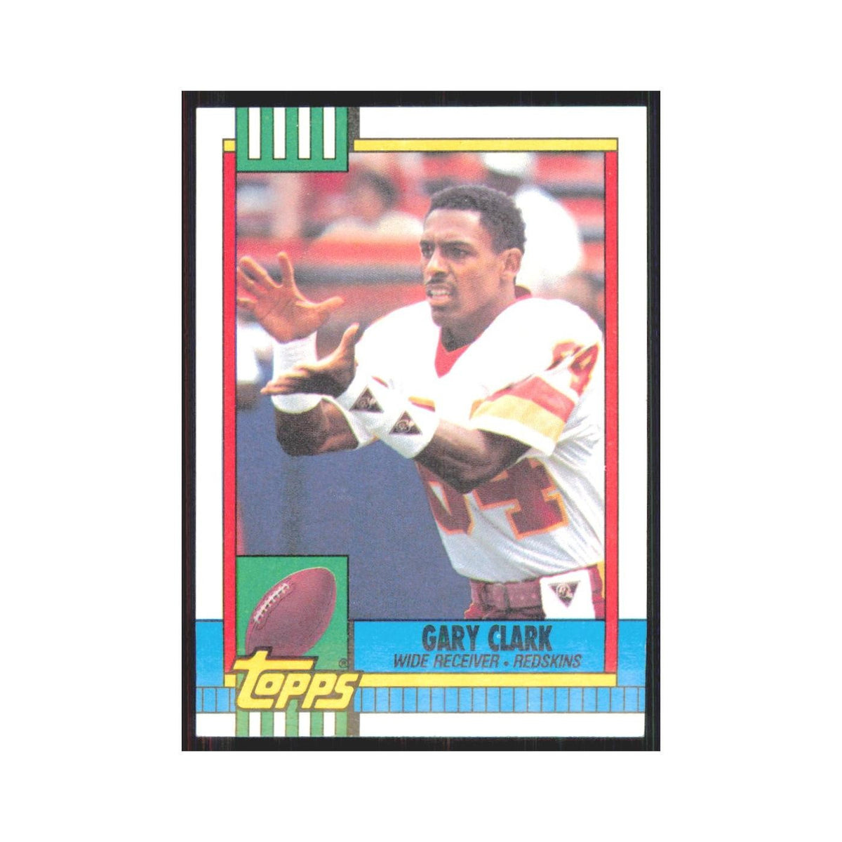 1990 Topps Gary Clark Redskins #128