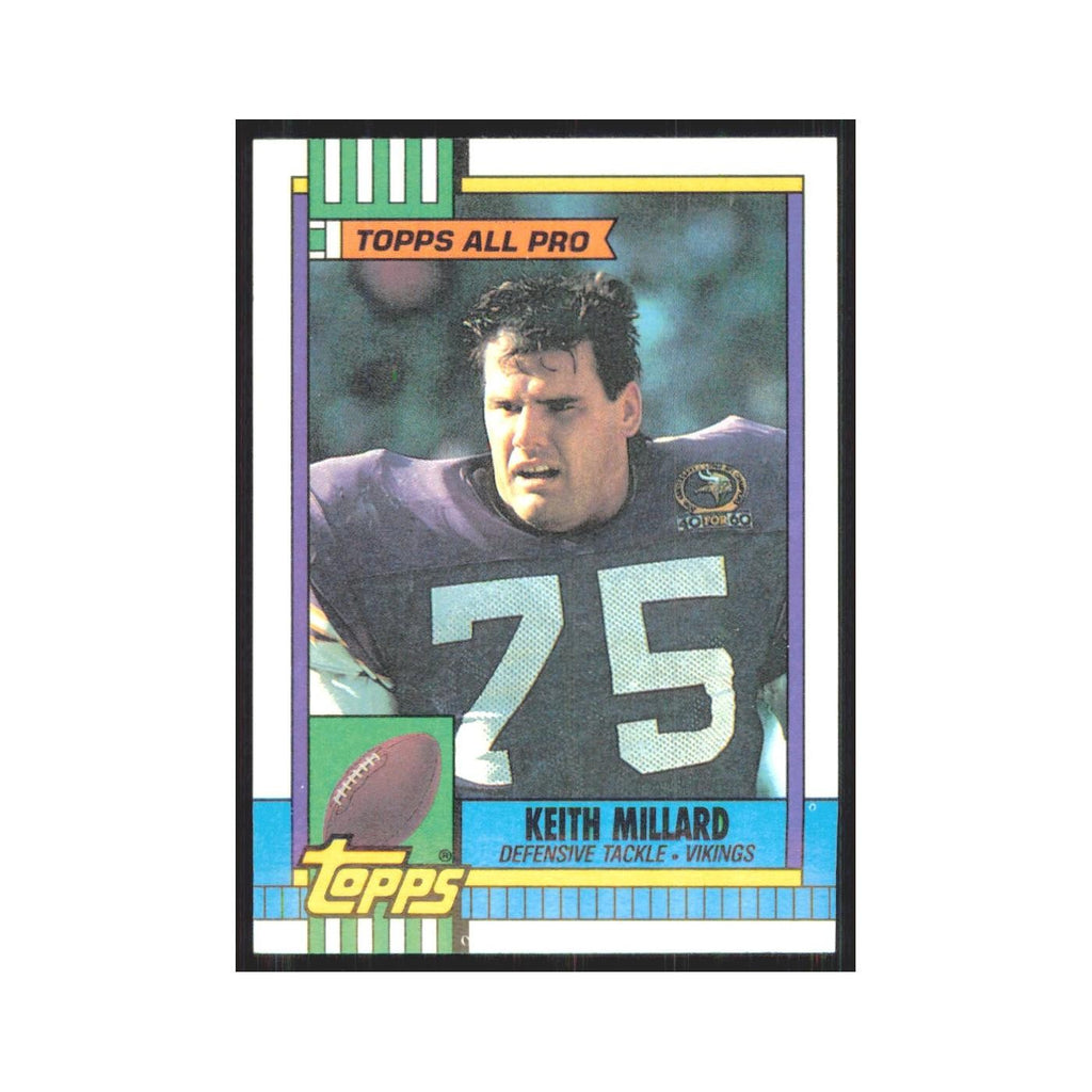 1990 Topps Keith Millard Vikings #109