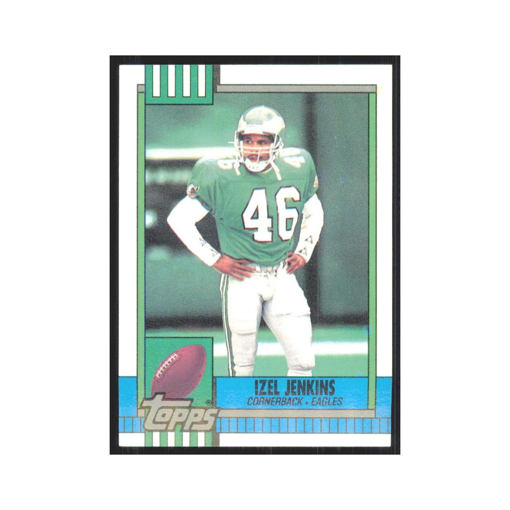 1990 Topps Izel Jenkins RC Eagles #98