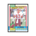 1990 Topps A.J. Johnson Redskins #124