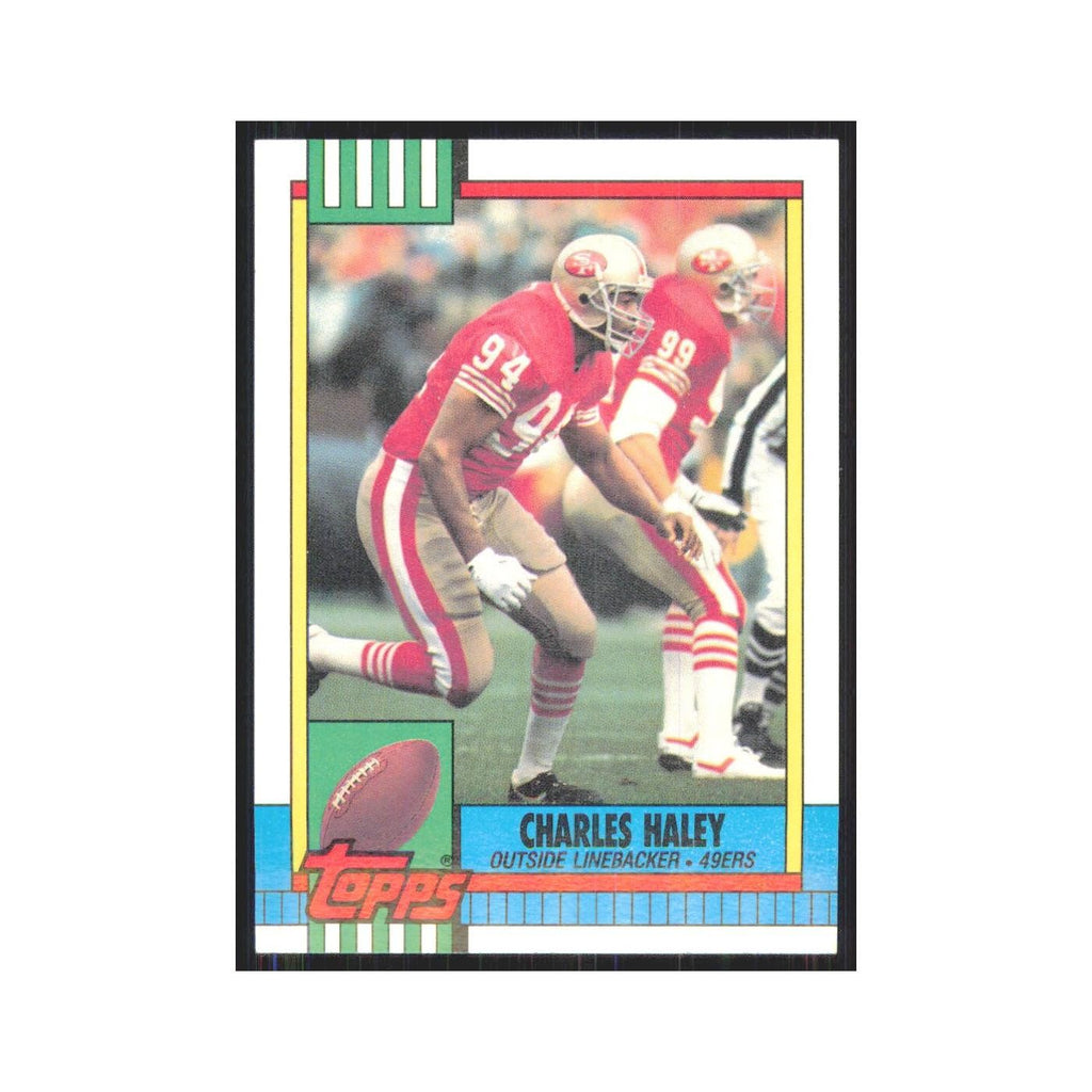 1990 Topps Charles Haley 49ers #17