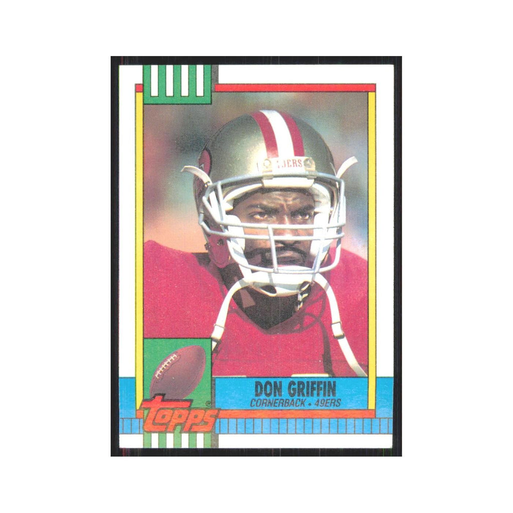 1990 Topps Don Griffin 49ers #25