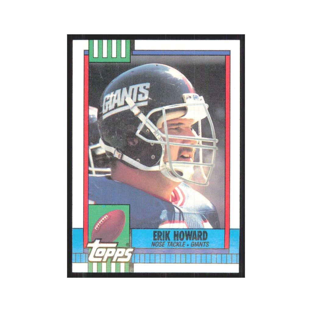 1990 Topps Erik Howard Giants #57