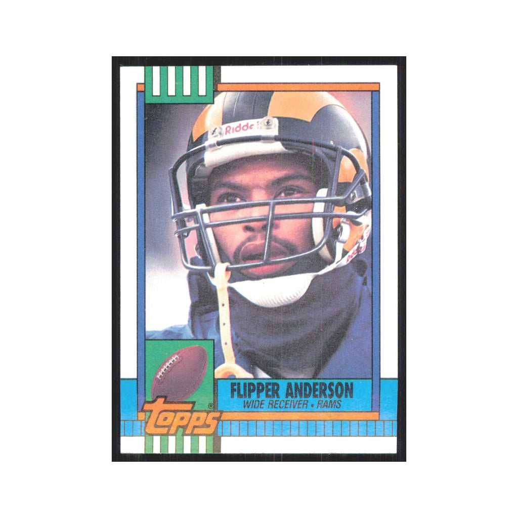 1990 Topps Flipper Anderson Rams #68