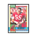 1990 Topps Jim Fahnhorst 49ers #23