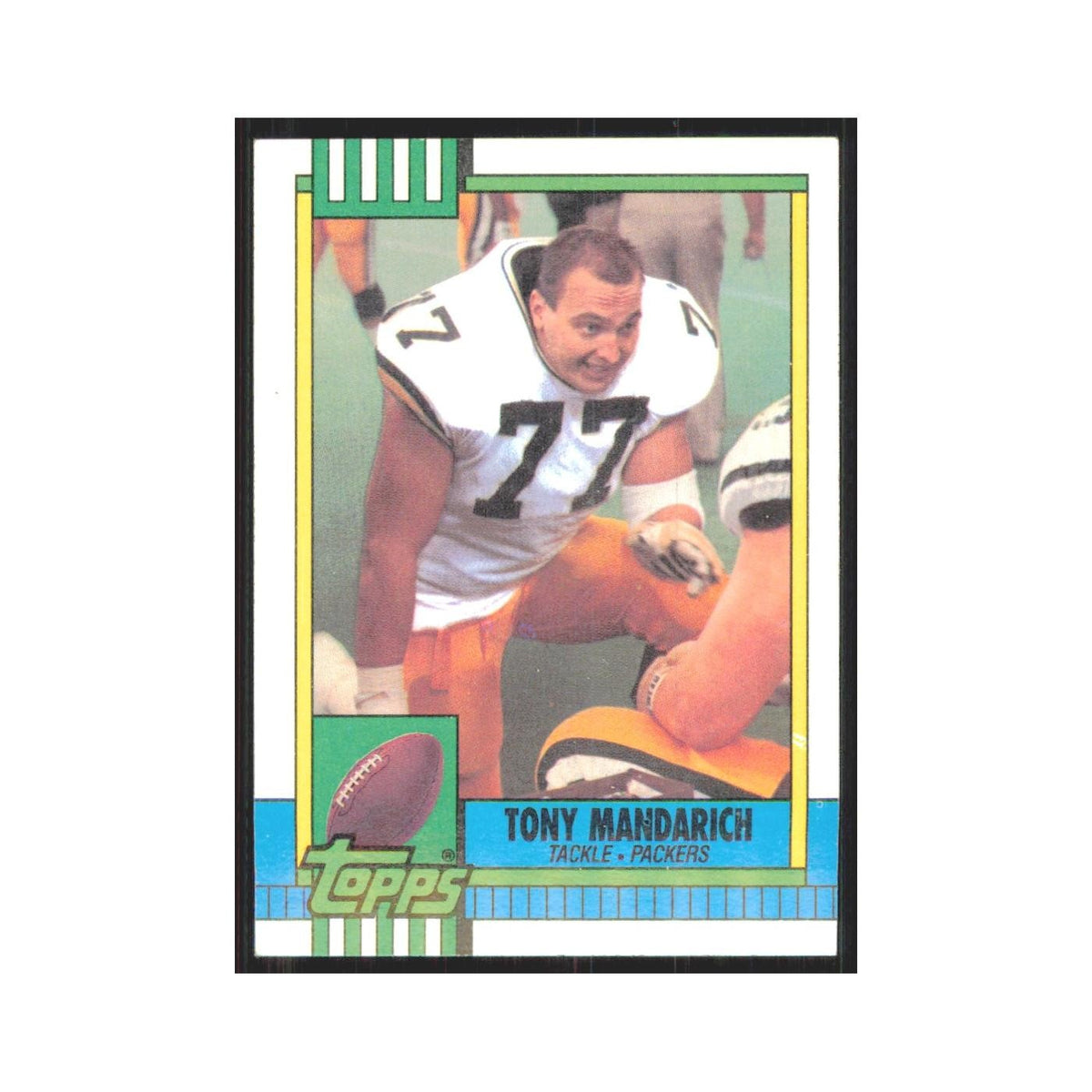 1990 Topps Tony Mandarich Packers #139