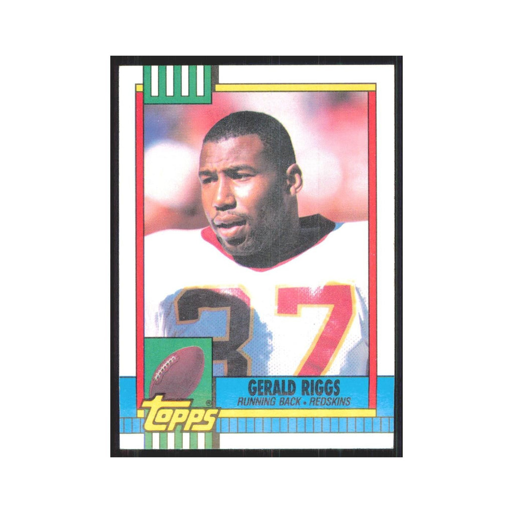 1990 Topps Gerald Riggs Redskins #122