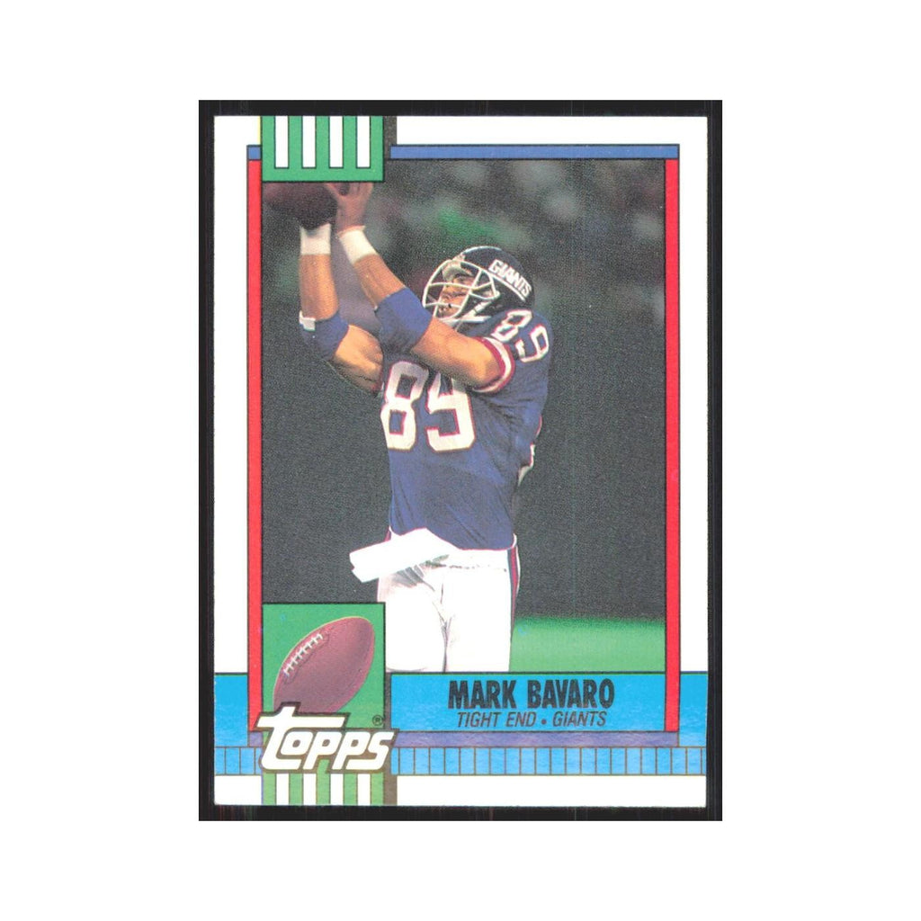 1990 Topps Mark Bavaro Giants #60
